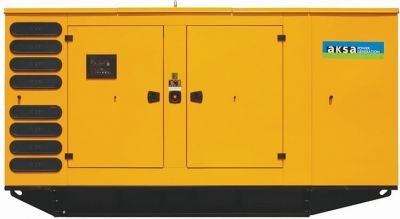 Дизельный генератор Aksa APD 550P в кожухе