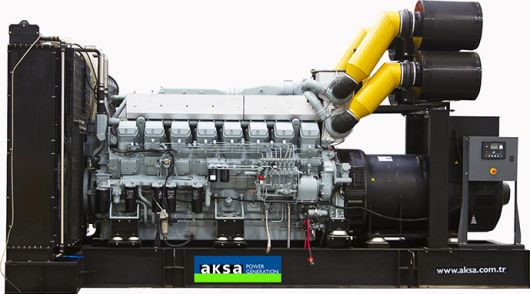 Дизельный генератор Aksa APD 2100 M