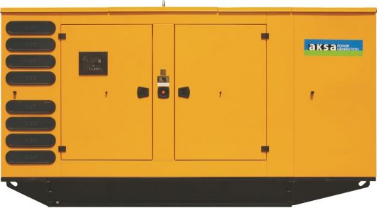 Дизельный генератор Aksa AVP 550 в кожухе